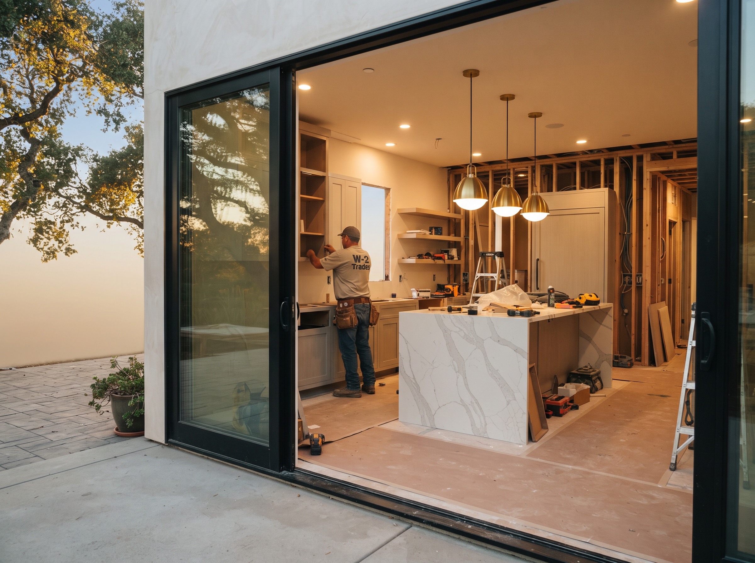 Renovation — whole-home kitchen renovation in a California craftsman home